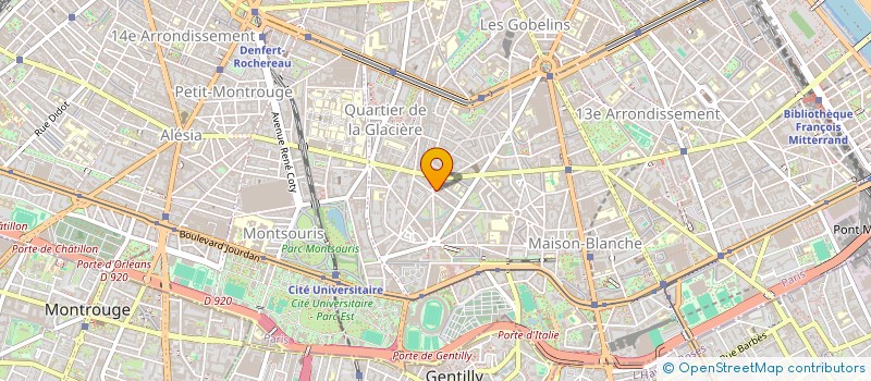 localisation de l'entreprise MONSIEUR BAPTISTE MOSCODIER  PARIS