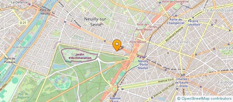 localisation de l'entreprise MONSIEUR BAPTISTE MOUGIN  NEUILLY-SUR-SEINE