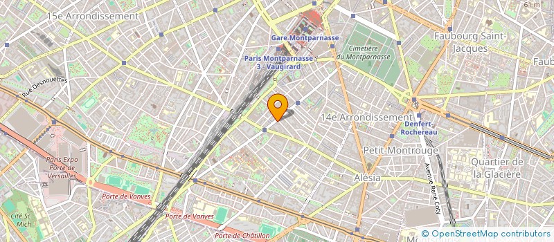 localisation de l'entreprise MONSIEUR BAPTISTE MULLIE  PARIS