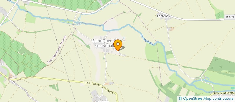 localisation de l'entreprise MONSIEUR BAPTISTE NAULT à SAINT-QUENTIN-SUR-NOHAIN
