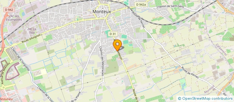 localisation de l'entreprise MONSIEUR BAPTISTE NAVARRO à MONTEUX