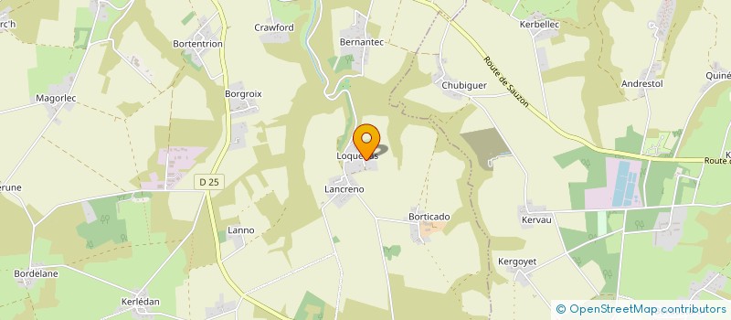 localisation de l'entreprise MONSIEUR BAPTISTE NENERT  SAUZON