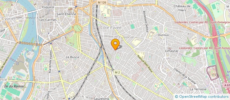 localisation de l'entreprise MONSIEUR BAPTISTE NEU à TOULOUSE