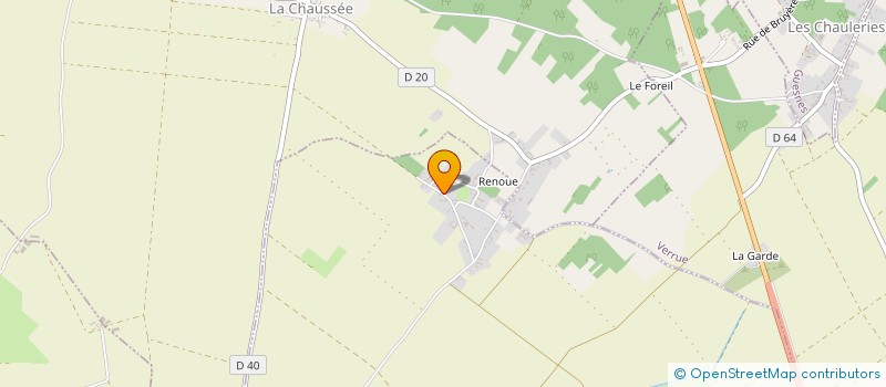 localisation de l'entreprise MONSIEUR BAPTISTE NEVEU  NIEUIL-L'ESPOIR