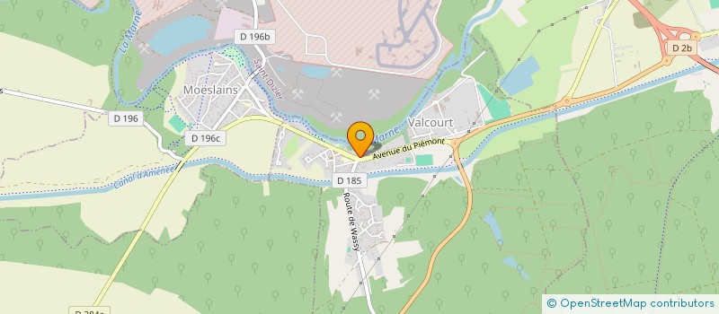 localisation de l'entreprise MONSIEUR BAPTISTE NEY à VALCOURT