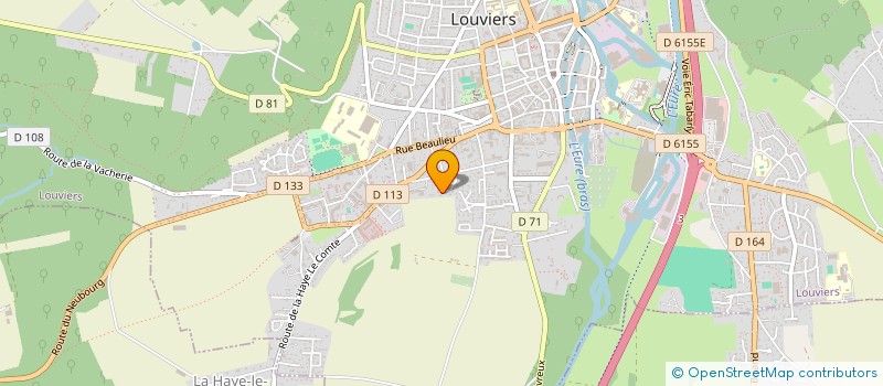 localisation de l'entreprise MONSIEUR BAPTISTE NICLOT à LOUVIERS
