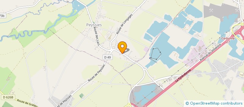 localisation de l'entreprise MONSIEUR BAPTISTE NICOLA  PEYSSIES