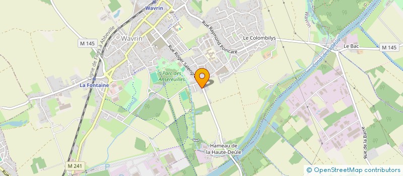 localisation de l'entreprise MONSIEUR BAPTISTE OSTRE  WAVRIN