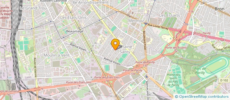 localisation de l'entreprise MONSIEUR BAPTISTE PANNETIER  LYON