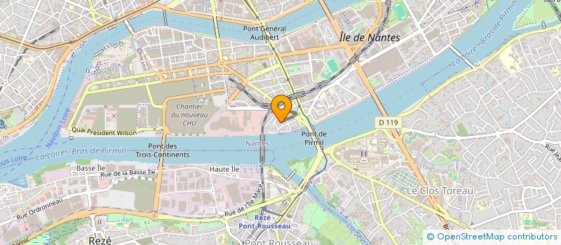 localisation de l'entreprise MONSIEUR BAPTISTE PAPA  NANTES