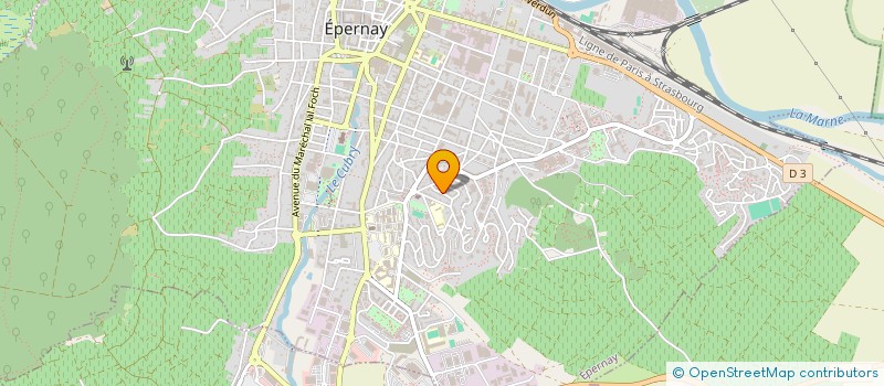 localisation de l'entreprise MONSIEUR BAPTISTE PARANT  EPERNAY