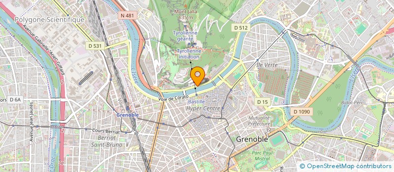 localisation de l'entreprise MONSIEUR BAPTISTE PATRAC à GRENOBLE