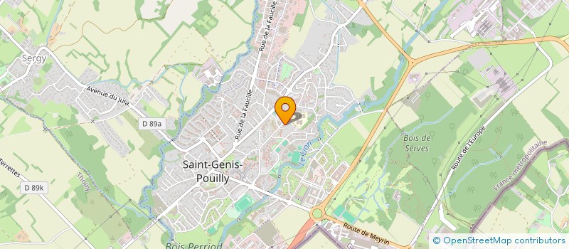 localisation de l'entreprise MONSIEUR BAPTISTE PAYEN à SAINT-GENIS-POUILLY