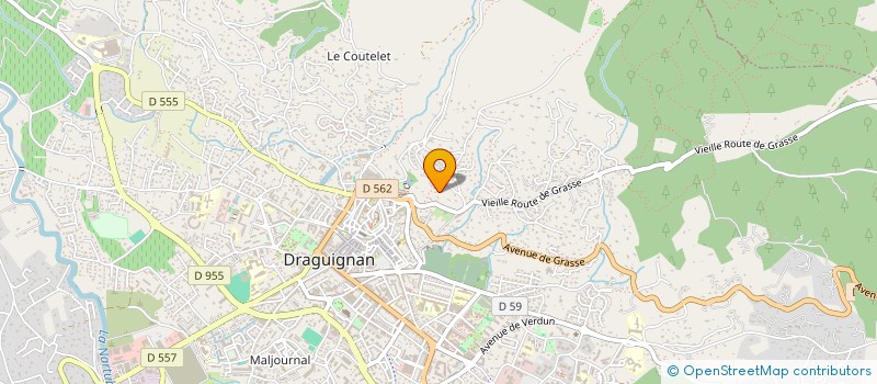 localisation de l'entreprise MONSIEUR BAPTISTE PECHAYRE  DRAGUIGNAN