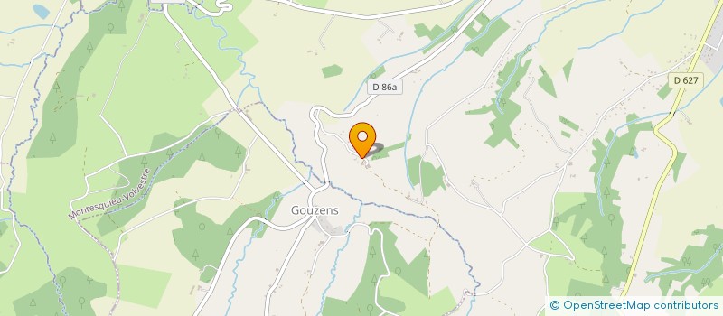 localisation de l'entreprise MONSIEUR BAPTISTE PEDUSSAULT  MONTESQUIEU-VOLVESTRE