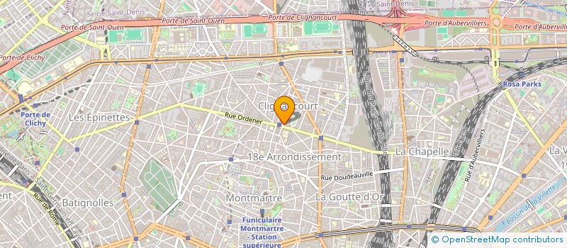 localisation de l'entreprise MONSIEUR BAPTISTE PELCA  PARIS