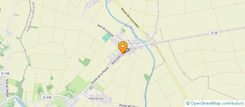 localisation de l'entreprise MONSIEUR BAPTISTE PELOILLE à NANCRAY-SUR-RIMARDE