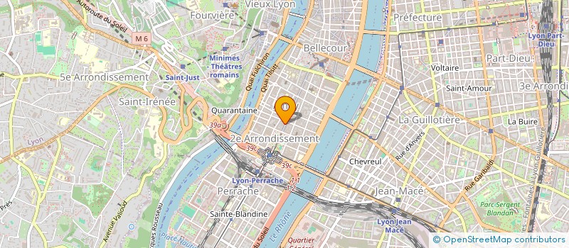 localisation de l'entreprise MONSIEUR BAPTISTE PERICARD  LYON