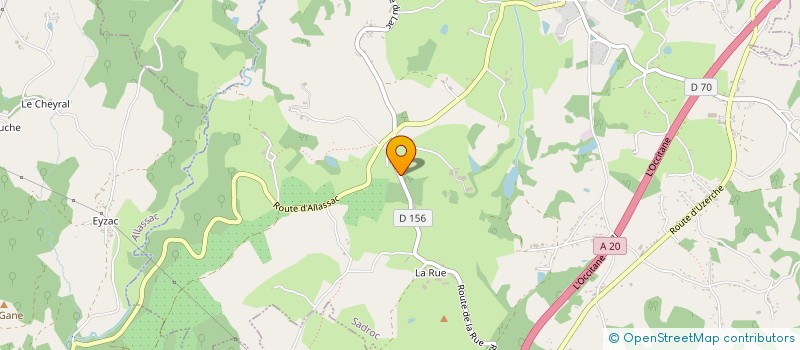 localisation de l'entreprise MONSIEUR BAPTISTE PERRIER  SADROC