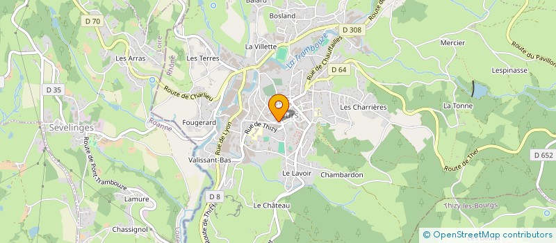 localisation de l'entreprise MONSIEUR BAPTISTE PERRIN  COURS