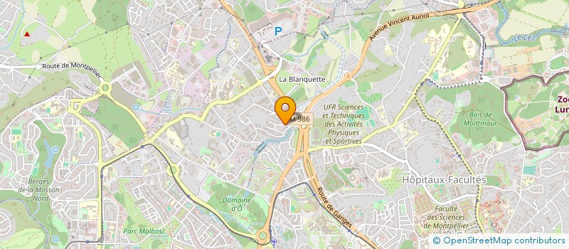 localisation de l'entreprise MONSIEUR BAPTISTE PERRUSSEL à MONTPELLIER