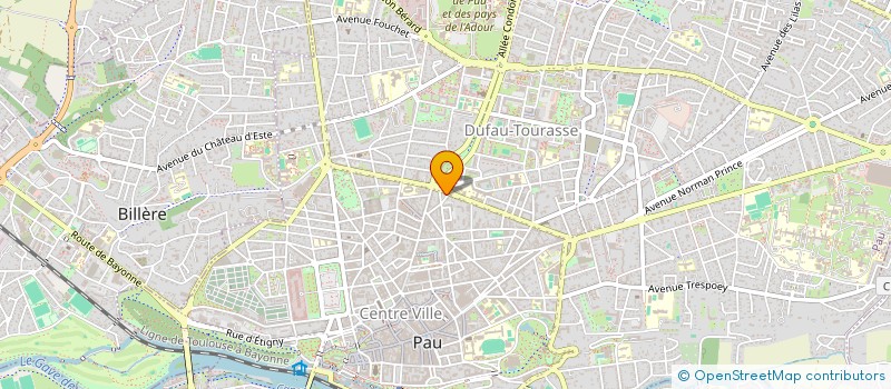 localisation de l'entreprise MONSIEUR BAPTISTE PESENTI-COMPAGNONI à PAU