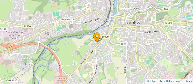 localisation de l'entreprise MONSIEUR BAPTISTE PICAN  SAINT-LO