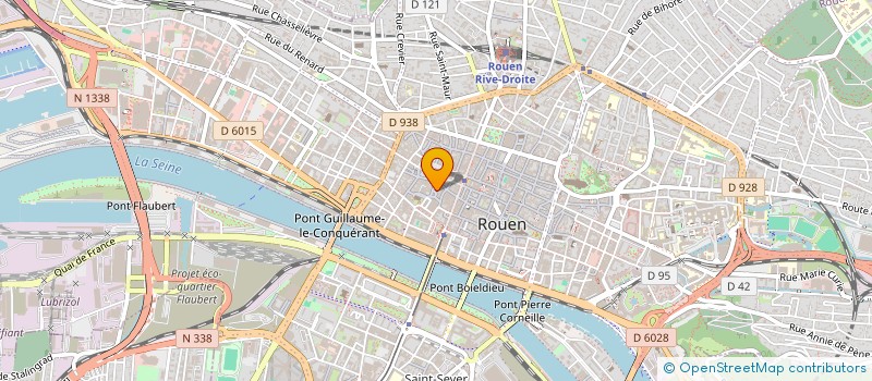 localisation de l'entreprise MONSIEUR BAPTISTE PICHON à ROUEN