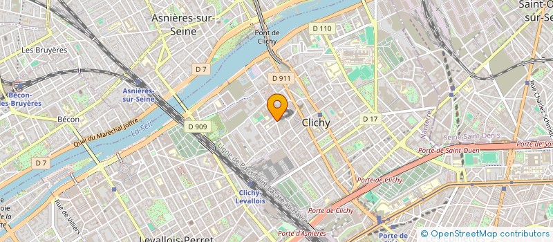 localisation de l'entreprise MONSIEUR BAPTISTE PICON à CLICHY