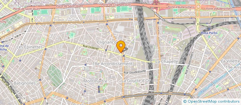 localisation de l'entreprise MONSIEUR BAPTISTE PIERRE THARREAU  PARIS