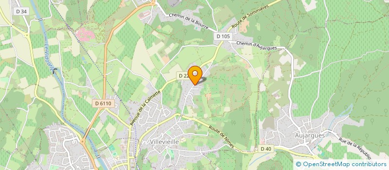 localisation de l'entreprise MONSIEUR BAPTISTE PINCIN  VILLEVIEILLE