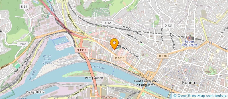 localisation de l'entreprise MONSIEUR BAPTISTE PINEL à ROUEN