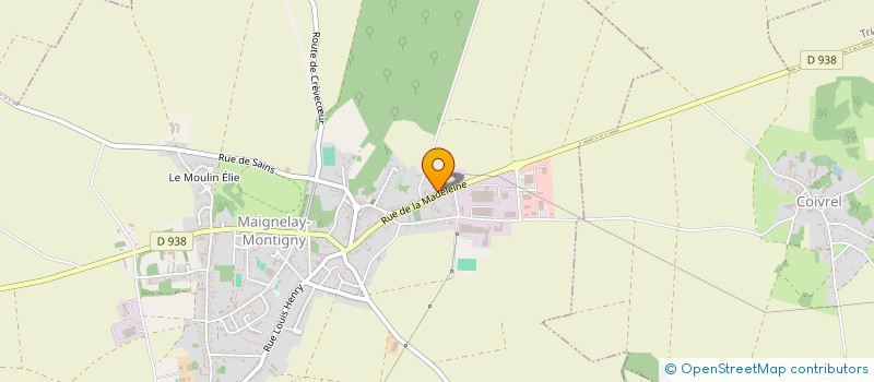 localisation de l'entreprise MONSIEUR BAPTISTE PINEL à MAIGNELAY-MONTIGNY