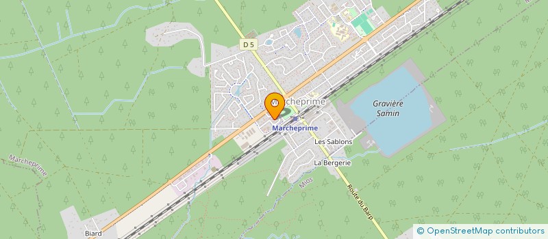 localisation de l'entreprise MONSIEUR BAPTISTE PINET  MARCHEPRIME