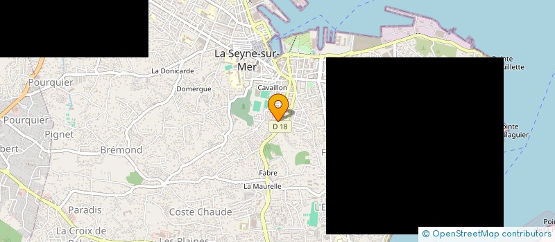 localisation de l'entreprise MONSIEUR BAPTISTE PINTUS à LA SEYNE-SUR-MER