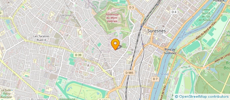 localisation de l'entreprise MONSIEUR BAPTISTE PLANZOL à SURESNES