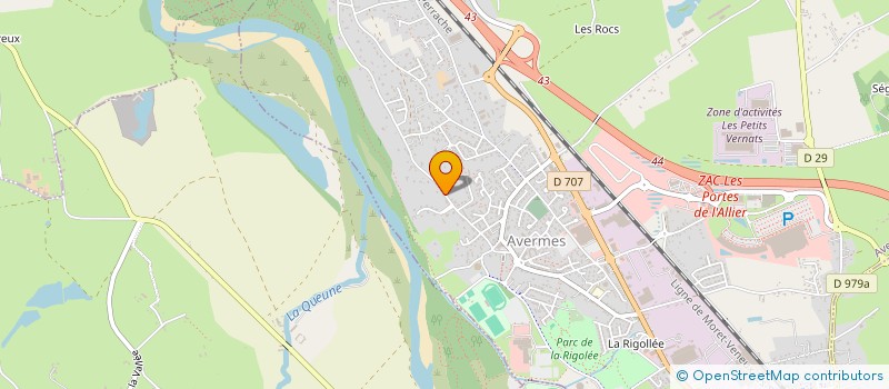 localisation de l'entreprise MONSIEUR BAPTISTE PLAZONNET  AVERMES