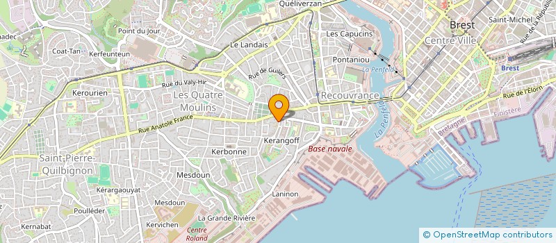 localisation de l'entreprise MONSIEUR BAPTISTE POLLET à BREST