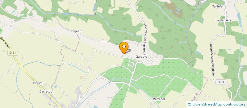 localisation de l'entreprise MONSIEUR BAPTISTE POMMIER  REYNIES