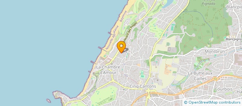 localisation de l'entreprise MONSIEUR BAPTISTE POMMIERS  ANGLET