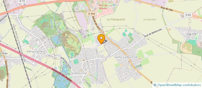 localisation de l'entreprise MONSIEUR BAPTISTE PORQUET  LABOURSE