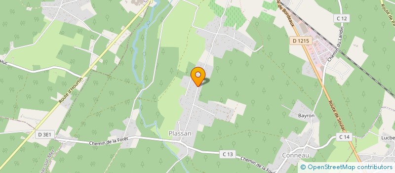 localisation de l'entreprise MONSIEUR BAPTISTE PORTE  LESPARRE-MEDOC