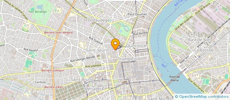 localisation de l'entreprise MONSIEUR BAPTISTE QUAINO à BORDEAUX