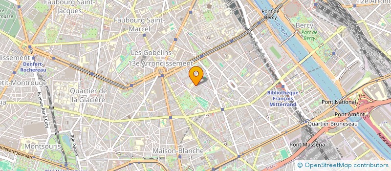 localisation de l'entreprise MONSIEUR BAPTISTE RABICHON  PARIS