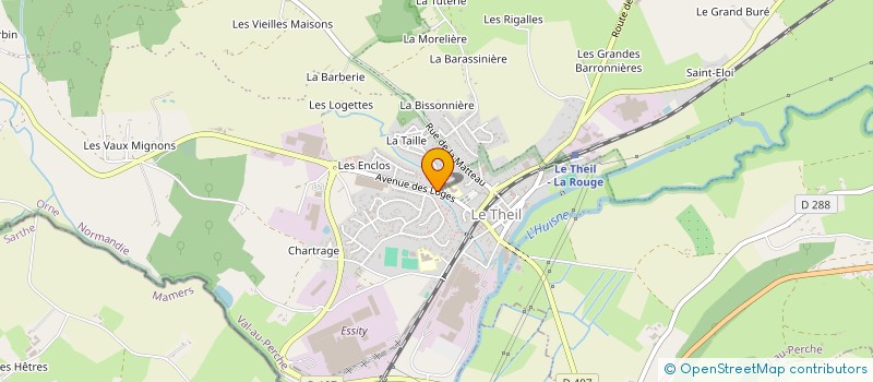 localisation de l'entreprise MONSIEUR BAPTISTE RAGOT à VAL-AU-PERCHE
