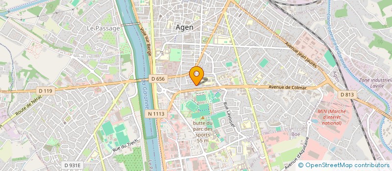 localisation de l'entreprise MONSIEUR BAPTISTE RAIMOND--GIRAUDEAU  AGEN