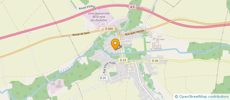 localisation de l'entreprise MONSIEUR BAPTISTE RAMAN  DIERREY-SAINT-JULIEN