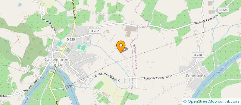 localisation de l'entreprise MONSIEUR BAPTISTE REMUSAN  CASTELMORON-SUR-LOT