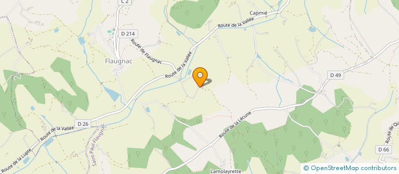 localisation de l'entreprise MONSIEUR BAPTISTE RESSEGUIE  SAINT-PAUL-FLAUGNAC