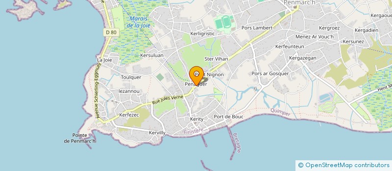 localisation de l'entreprise MONSIEUR BAPTISTE REVERDIT à PENMARCH